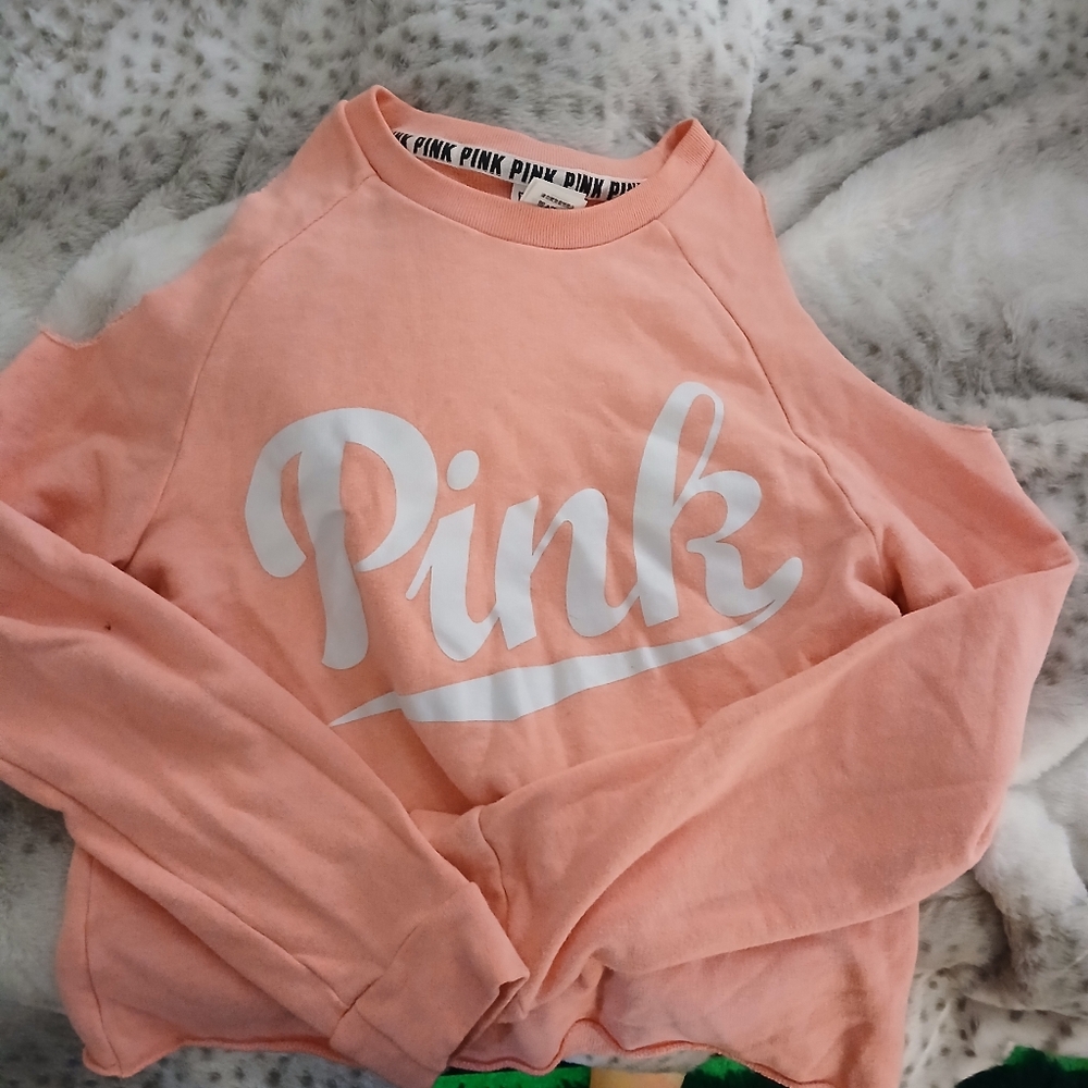 Cold shoulder sweater